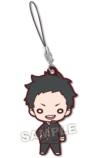 Daichi Sawamura Haikyu!! Nitotan Uniform Karasuno High School Rubber Mascot Key Chain [USED]
