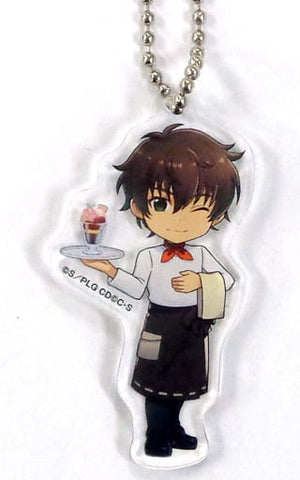 Suzaku Kururugi Code Geass Lelouch of the Re;surrection Cafe Acrylic Key Chain Key Chain [USED]