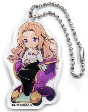 Nunnally vi Britannia Code Geass Lelouch of the Re;surrection Cafe Acrylic Key Chain Key Chain [USED]