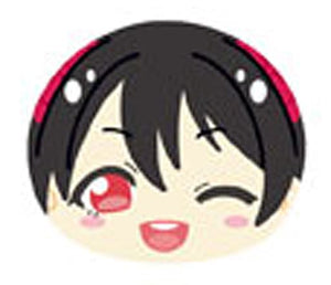 Nico Yazawa Love Live! Omanjuu Niginigi Mascot Key Ring [USED]