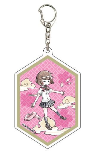 Zenko Fujiwara The Morose Mononokean Season 2 Graph Art Design Acrylic Key Chain 01 Key Chain [USED]