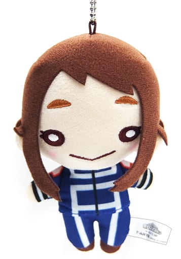 Ochaco Uraraka Gym Suit My Hero Academia Nitotan Plush Toy with Ball Chain Jump Shop Limited Key Chain [USED]