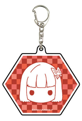 Akiko Yosano Bungo Stray Dogs DEAD APPLE Kaokao Design 06 Acrylic Key Chain Key Chain [USED]