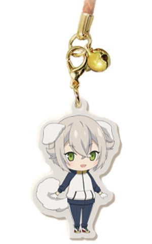 Hotarumaru Touken Ranbu: Hanamaru 2 Touken Ranbu!? 2 Netsuke Acrylic Strap No.1 Key Chain [USED]