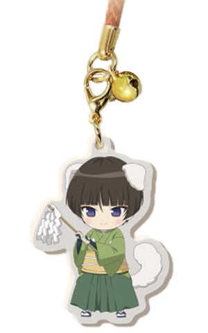 Ishikirimaru Touken Ranbu: Hanamaru 2 Touken Ranbu!? 2 Netsuke Acrylic Strap No.2 Key Chain [USED]