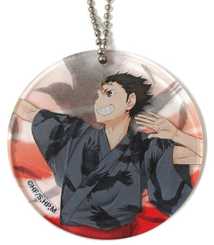 Yu Nishinoya Yukata Bon Dance Haikyu!! Acrylic Key Chain Key Chain [USED]