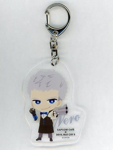 Devil May Cry 5 Nero Garcon Acrylic Keychain Capcom Cafe Limited Keychains [USED]