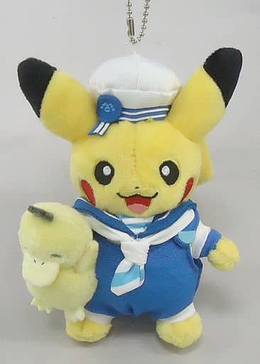 Pikachu Pokemon Pokemon Center Yokohama Hug Plush Toy Mascot Pokemon Center Limited Mascot [USED]