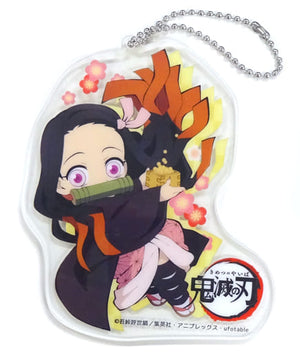 Nezuko Kamado Demon Slayer: Kimetsu no Yaiba Setsubun Acrylic Charm Animejapan 2019 Limited Charm [USED]