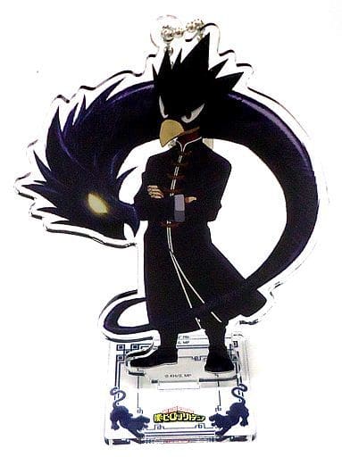 My Hero Academia Fumikage Tokoyami Original Trading Acrylic Stand Keychain Kung Fu Costume Part 2 Anime Japan 2019 Limited Keychains [USED]