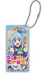 Aqua KonoSuba: God's Blessing on this Wonderful World! Legend of Crimson Domiterior Key Chain Key Chain [USED]