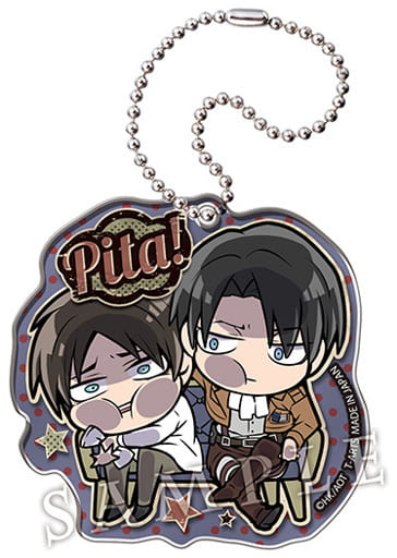 Ellen Levi 2 Attack on Titan Season3 Pita! Deformed Acrylic Key Chain Vol.2 Key Chain [USED]
