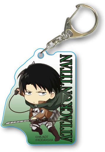 Levi 3D Maneuver Gear Attack on Titan Season 3 Tekutoko Acrylic Key Chain Key Chain [USED]