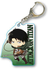 Levi 3D Maneuver Gear Attack on Titan Season 3 Tekutoko Acrylic Key Chain Key Chain [USED]