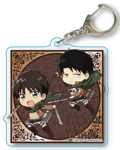 Ellen Levi 3D Maneuver Gear Attack on Titan Season 3 Tekutoko Little Big Acrylic Key Chain Key Chain [USED]