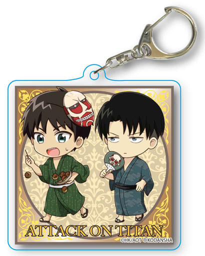 Ellen Levi Yukata Attack on Titan Season 3 Tekutoko Little Big Acrylic Key Chain Key Chain [USED]