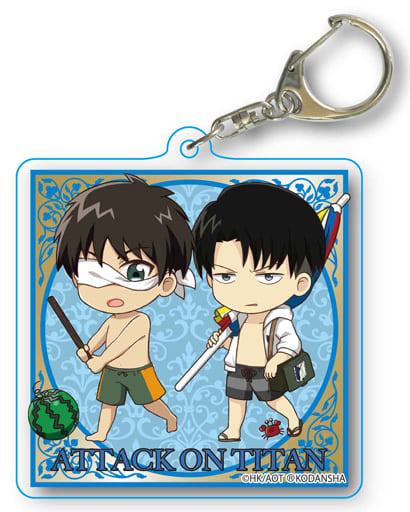 Ellen Levi Swimsuit Attack on Titan Season 3 Tekutoko Little Big Acrylic Key Chain Key Ring [USED]