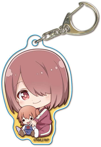 Miyako Hoshino Wataten!: An Angel Flew Down to Me Gyugyutto Acrylic Key Chain Key Ring [USED]