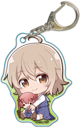 Kanon Konomori Wataten!: An Angel Flew Down to Me Gyugyutto Acrylic Key Chain Key Ring [USED]