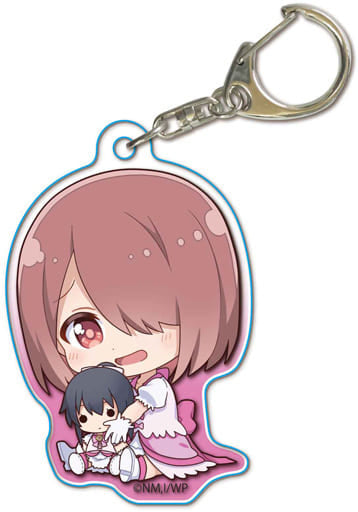 Miyako Hoshino Cosplay Wataten!: An Angel Flew Down to Me Gyugyutto Acrylic Key Chain Key Ring [USED]