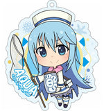 Aqua Yukisei Toubatsu KonoSuba: God's Blessing on this Wonderful World! Legend of Crimson Newly Drawn Acrylic Key Chain Key Chain [USED]