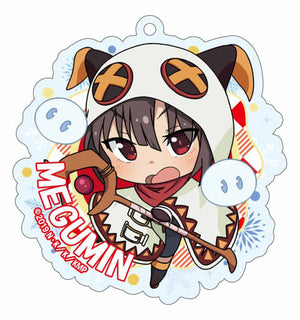 Megumin Yukisei Toubatsu KonoSuba: God's Blessing on this Wonderful World! Legend of Crimson Newly Drawn Acrylic Key Chain Key Chain [USED]