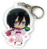 Mikasa Ackerman Attack on Titan Original Acrylic Key Chain Cherry Blossom Viewing Survey Corps Limited Key Chain [USED]