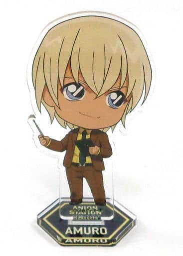 Toru Amuro Detective Conan Mini Acrylic Stand in Anion Station Kid the Phantom Thief Countermeasure Course Exclusive Acrylic Stand [USED]