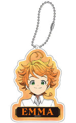 Emma The Promised Neverland Die Cut Acrylic Key Chain Key Chain [USED]