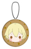 Kakeru Shiwasu Tsukiuta The Animation Kaokao Design Mochifuwa Cushion Key Chain 01.Six Gravity Key Ring [USED]