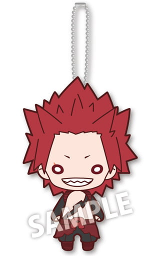 Eijirou Kirishima New Costume My Hero Academia Nitotan Plush Toy with Ball Chain Key Chain [USED]
