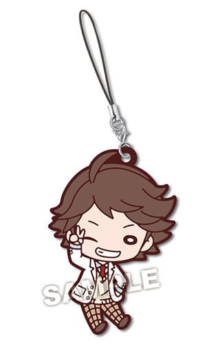 Toru Oikawa Haikyu!! Nitotan Uniform Aobajosai High School Rubber Mascot Key Chain [USED]