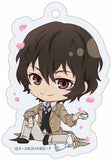 Osamu Dazai Bungo Stray Dogs Petitchoko Trading Acrylic Keychain Spring Key Chain [USED]