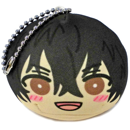 Osamu Dazai Special Edition Bungo Stray Dogs Omanjuu Niginigi Mascot 2 Bunkyodo & Animega Limited Box Purchase Privilege Key Ring [USED]