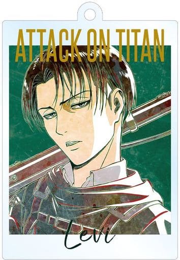 Levi Attack on Titan Ani-Art Trading Acrylic Key Chain Key Chain [USED]