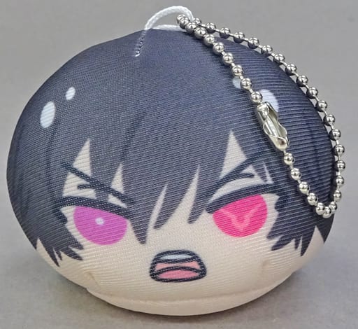 Lelouch Lamperouge Zero Ver. Code Geass: Lelouch of the Rebellion Omanjuu Niginigi Mascot Hobby Zone Limited Box Purchase Privilege Key Ring [USED]