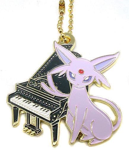 Espeon Pokemon Ichiban Kuji Eievui & Melodies Metal Charm Prize G Charm [USED]