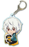 Yuma Kuga World Trigger Gyugyutto Acrylic Key Chain Key Ring [USED]