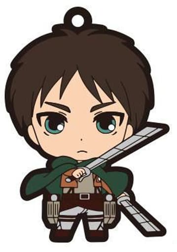 Ellen Yeager Attack on Titan Rubber Strap Collection Key Chain [USED]