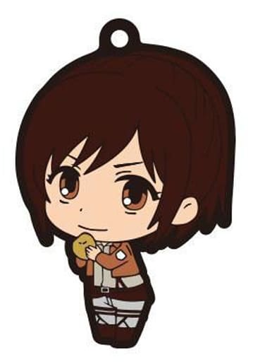 Sasha Blouse Attack on Titan Rubber Strap Collection Key Chain [USED]