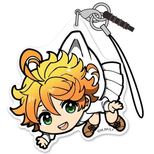 Emma The Promised Neverland Acrylic Tsumamare Strap Key Chain [USED]