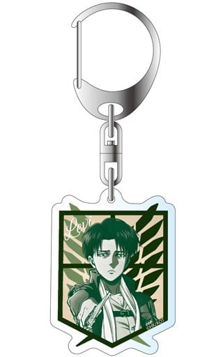 Levi Select Color Ver. Attack on Titan Acrylic Key Chain Key Chain [USED]