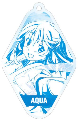 Aqua B KonoSuba: God's Blessing on this Wonderful World! Legend of Crimson Newly Drawn Illustration Trading Acrylic Key Chains Key Chain [USED]