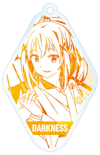 Darkness B KonoSuba: God's Blessing on this Wonderful World! Legend of Crimson Newly Drawn Illustration Trading Acrylic Key Chains Key Chain [USED]