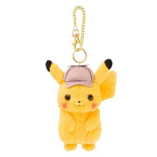 Pikachu Great Detective Pikachu Mascot Pokemon Center Limited Key Chain [USED]