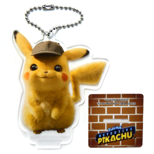 Pikachu Secret Detective Pikachu Acrylic Charm Collection Pokemon Center Limited Charm [USED]