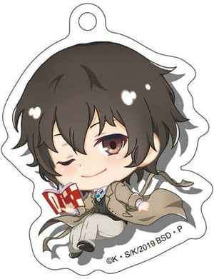 Osamu Dazai Normal Bungo Stray Dogs Popchara Die Cut Acrylic Key Chain Key Chain [USED]