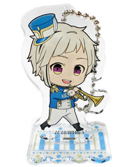Atsushi Nakajima SD Bungo Stray Dogs Trading Acrylic Stand Key Chain Marching Ver. animate cafe Limited Key Chain [USED]