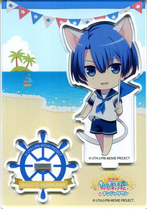 Masato Hijirikawa Uta no Prince Sama Movie: Maji Love Kingdom Acrylic Stand Nanja Town Limited Key Chain [USED]