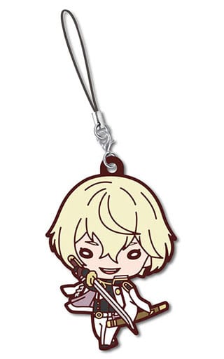 Higekiri Touken Ranbu ONLINE Nitotan Rubber Mascot Vol.5 Key Chain [USED]
